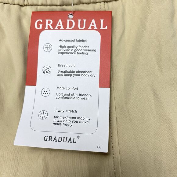 G Gradual Womens Pants Deep Pockets Large - Super Soft Gym Pants - Picture 2 of 16